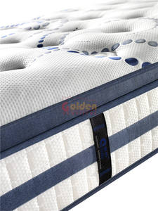 Colchón de lujo de alta calidad de primavera barato bobina de bolsillo estándar Hotel top 5 Estrellas EURO fábrica fabricación - Product Image 2