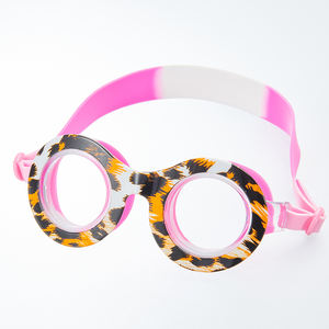 Zhouxiang Kinderen Zwembril Cartoon Ontwerp Anti-Mist <span class=keywords><strong>Uv</strong></span> Bescherming Schattige Zwembril Waterdichte Siliconen Bril Voor Kinderen - Product Image 4