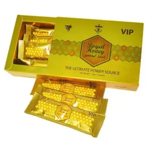 Wholesale OEM Packaging For VIP Royal Honey Organic Honey Black Bull Honey Chogo Candy Power