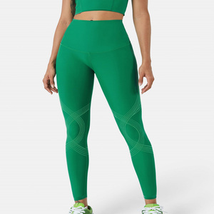 Fabricant OEM Leggings Pantalons de yoga serrés Leggings taille haute avec contrôle des fesses pour femmes - Product Image 2