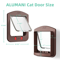 Échantillon Gratuit - Vente en Gros - Butoir de Porte en Plastique pour Cage à Chat - Style Classique - Durable - Écologique - Marque Mavricflex - Salon