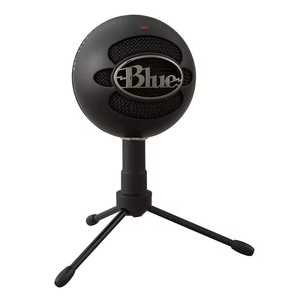 Micrófono condensador USB con cable Logitech Blue Snowball ICE original, con captación cardioide, para streaming, podcasting, grabación y juegos. - Product Image 1