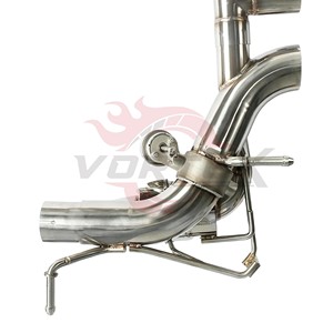 Vortex SS304 Valved Rear Muffler for Ferrari 458 Italia Spider 4.5L V8 F136 Performance Racing Axle <b>Back</b> Exhaust System - Product Image 4
