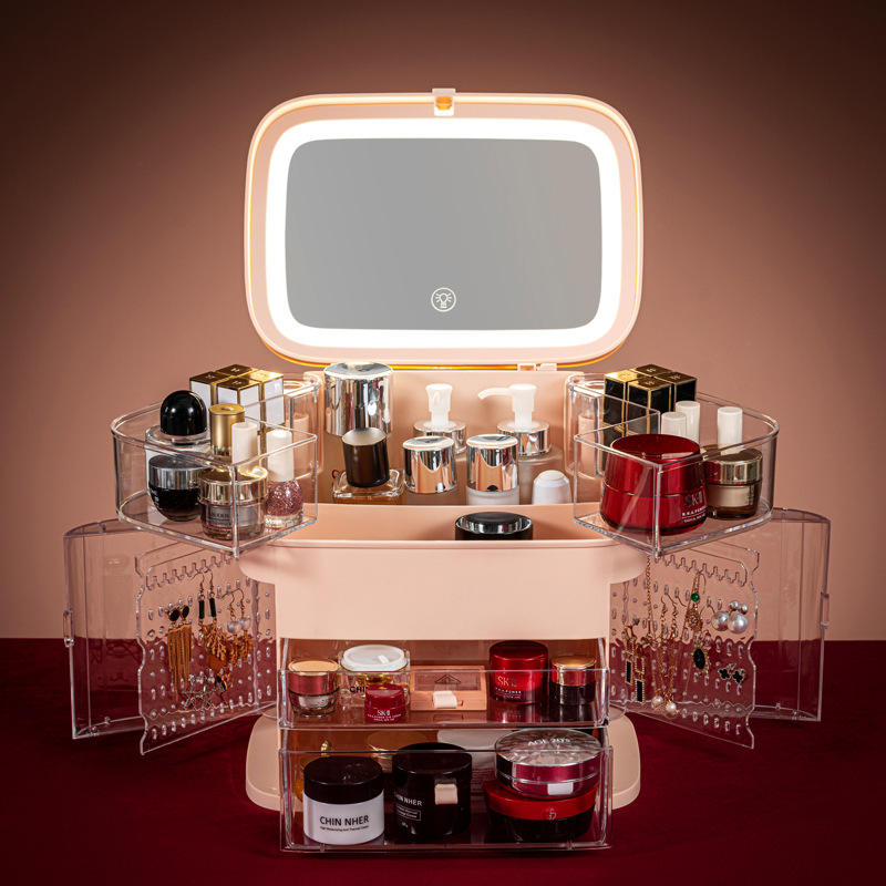 Grand modèle lumineux LED en acrylique rose