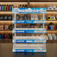 Présentoir de Comptoir en Acrylique pour Sachets de Nicotine Snus Anti-Tabac, Porte-Boîtes Snus pour Magasin de Tabac