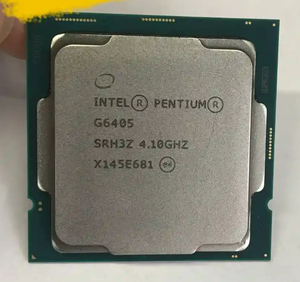 全新奔腾双核 G6405 银色台式机处理器 4.1GHz 插槽现货 - Product Image 1