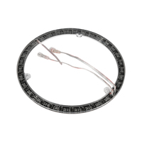 Piste de danse LED circulaire 360°, étanche IP67, 192 LED RGB, DC24V, 20W, éclairage professionnel, aluminium + plastique, garantie 2 ans, bar, club