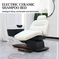 Prix d'usine : Ensemble bac à shampoing et chaise multifonctionnel pour salon de coiffure, incluant chaise de lavage et lits de massage pour soins capillaires et spa