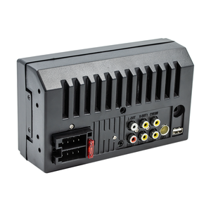 BQCC 2 Din pano araba radyo CD çalar ayna bağlantı geri kamera FM USB AUX dokunmatik ekran medya Stereo F7010C için - Product Image 4