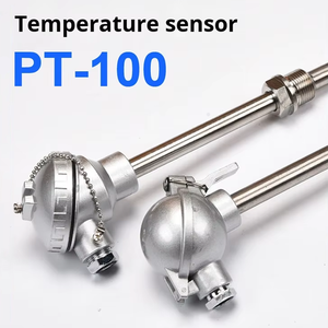 Sensor de Temperatura <span class=keywords><strong>Pt100</strong></span>, Transmissor à Prova de Explosão com Resistência Térmica de Platina, 4-20mA, Alta Temperatura - Product Image 3
