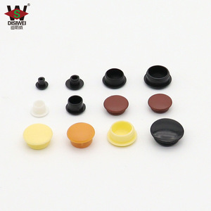 Tapones de Plástico Disiwei para Agujeros de 5mm y 16mm, Cubiertas Decorativas Redondas para Tornillos de Muebles - Product Image 3