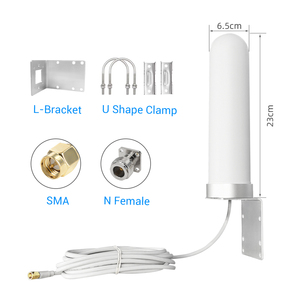 Antenna Esterna RFLink RF008 a Lungo Raggio 600-6000MHz 4G LTE, Omnidirezionale Wi-Fi MIMO, Hotspot con Copertura a 360°, Verticale IP65/IP67 - Product Image 2