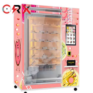 Distributeur automatique d'aliments frais de salade de distributeur automatique de cupcake de réfrigérateur de système d'ascenseur d'axe avec l'écran tactile de 21.5 pouces - Product Image 4