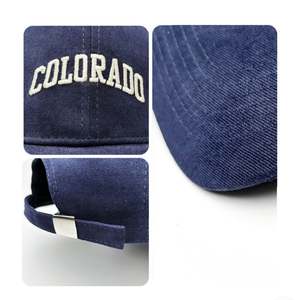 Gorras de Béisbol Personalizadas OEM/ODM, Gorras de Alta Calidad con Logotipo Bordado, Unisex, Deportivas, Ajustables con Hebilla, para Hombre - Product Image 3