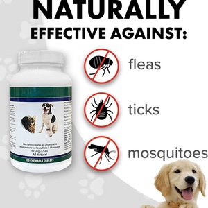 Complet Pet Chien Chat Âge Pet Soins de Santé Suppléments Puces + Tiques Comprimés Tuant efficacement les Puces - Product Image 5