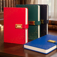 Ensemble cadeau bloc-notes A5 promotionnel, cadeau d'affaires, papier Dorland, matériau PU, bloc-notes relié par fil, boîte cadeau