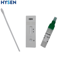 Kits de Test rapide de l'antigène distemmer CDV canin haute sensibilité Diagnostic vétérinaire pour animaux de compagnie