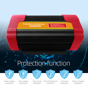 2000 Wát sửa đổi Sine Wave tinh khiết <span class=keywords><strong>Inverter</strong></span> cho xe hiển thị kỹ thuật số mất điện xe biến tần 60hz 12V 110V <span class=keywords><strong>2k</strong></span> Watts biến tần - Product Image 4