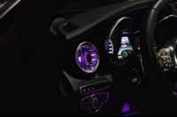 Éclairage d'ambiance LED pour voiture W205 Coupé, pour Mercedes-Benz Classe C 2 portes Coupé, 64 couleurs, éclairage d'ambiance magique pour sortie d'air de type turbine