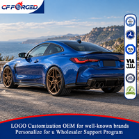 Jantes en alliage forgé monobloc sport personnalisées de qualité supérieure en bronze satiné 5x112 19 20 pouces pour BMW M4 CSL G82 G83