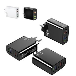 Multi Port EU USB <b>Fast</b> Charger Mini Size Portable 65W Type C <b>Fast</b> <b>Charging</b> <b>Plug</b> Socket Wall Adapter for Phone - Product Image 3