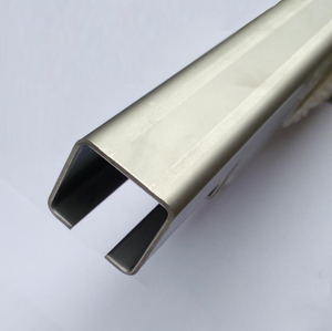 Services laminés à chaud de soudure de coupe de finition extérieure de BA de norme des profils ASTM d'acier inoxydable du U-canal et du C-canal 316L disponibles - Product Image 6
