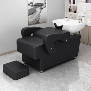 Chaise de lavage pour spa capillaire, équipement de salon, lavabo pour spa capillaire, lavabo à cascade pour shampooing, lavabo et chaises de salon - Product Image 3