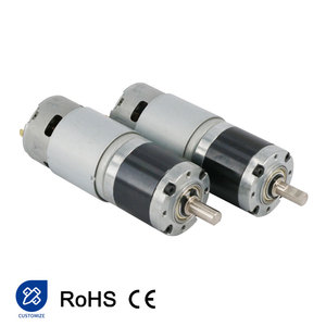 775 42mm 높은 토크 전기 기어 박스 12v 감속기 행성 모터 공급 업체 드릴 DC 유성 기어 모터 - Product Image 3