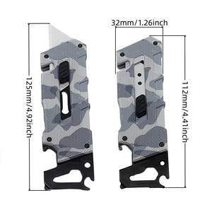 Navaja Multiusos Portátil con Hoja Reemplazable SK5, Cuerpo Antideslizante para Uso Doméstico, Embalaje de Oficina y Uso Diario al Aire Libre - Product Image 5