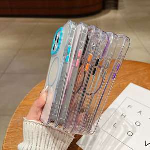 Funda <span class=keywords><strong>de</strong></span> teléfono con lente todo incluido <span class=keywords><strong>de</strong></span> anillo magnético fino acrílico <span class=keywords><strong>para</strong></span> protección IPhone16/17/15/14Promax - Product Image 4