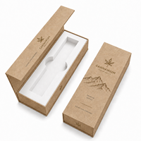 Boîte rigide magnétique gaufrée pour cartouche Big Chief 2g, emballage 1ml, vente chaude
