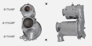 Fournisseur d'usine, ventes chaudes, système d'échappement de voiture à bon débit, <span class=keywords><strong>filtre</strong></span> à particules diesel pour <span class=keywords><strong>Audi</strong></span> <span class=keywords><strong>A3</strong></span> Sportback AS FD5135 - Product Image 2