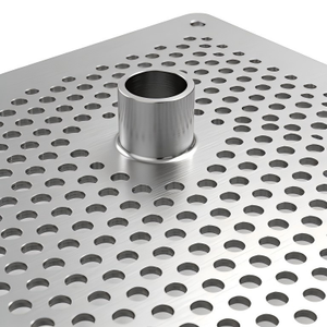 Plaque filtrante en <span class=keywords><strong>acier</strong></span> inoxydable découpée au laser <span class=keywords><strong>sur</strong></span> <span class=keywords><strong>mesure</strong></span> avec micro-perforations pour applications chimiques, sans quantité minimale de commande - Product Image 4