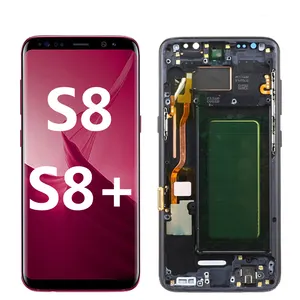 OEM baru layar sentuh Lcd lengkap dengan bingkai untuk Samsung A80, pengganti layar lcd Samsung galaxy S8 S8plus