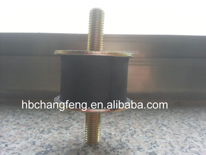 Almohadilla Amortiguadora de Goma, Amortiguador de Aislamiento Tipo Bomba, Cilindro de Goma - Product Image 3