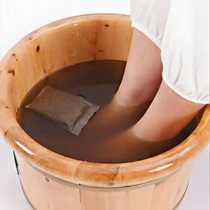 Masques chaussettes jetables aux herbes <span class=keywords><strong>pour</strong></span> le soin des <span class=keywords><strong>pieds</strong></span> de bébé – Gingembre, Angélique, Écorce d'Orange – Soin des talons à la Glycérine – Détoxification des <span class=keywords><strong>pieds</strong></span> – Traditionnel - Product Image 3