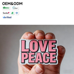 Autocollant personnalisé avec citation motivante, design rétro noir et blanc pour le branding de la remise en forme et les produits d'entrepreneurs - Product Image 3