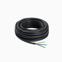 Câble électrique en cuivre RVV BV VBV, isolation PVC, gaine PE, basse tension 0,6/1 kV, sans halogène, faible émission de fumée, ignifuge, câble automobile