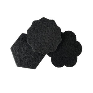 Filtros Absorbentes de Olor de Carbón de Bambú para Basurero, Reutilizables, de Fibra de Carbón Activado con Respaldo Adhesivo - Product Image 1