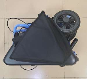 Andador de 3 ruedas con asiento-Andador Tri <span class=keywords><strong>Rollator</strong></span> para personas mayores y adultos-Ligero y plegable, con asiento, frenos y ruedas - Product Image 6