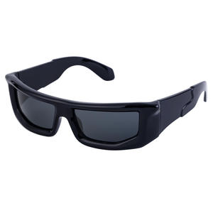 Nuevas Gafas de Sol Deportivas Y2K UV400 con Marco de PC Negro, Unisex, para Ciclismo, Actividades al Aire Libre, Protección Solar, Diseño Moderno WF-8555 - Product Image 5