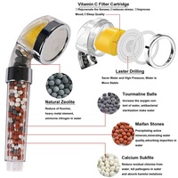 Offre Spéciale : Kit de Douche Portable Vitamine C avec Support de Tuyau et Filtre pour Salle de Bain – Solution de Filtration d'Eau pour Douche