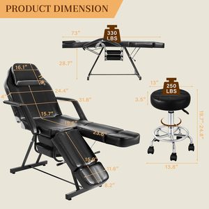 Belleza <span class=keywords><strong>barbería</strong></span> antiguo Salón equipo y muebles sillas de salón de pelo Metal cuero deber asiento acero pesado bomba estilo silla - Product Image 6