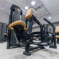 Appareil de musculation fonctionnel à sélection de charge par pignon pour extensions dorsales, en acier, usage commercial