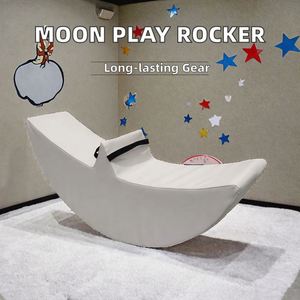 Balançoire souple d'extérieur en PVC White Moon pour tout-petits, idéale pour l'école, le centre commercial, l'escalade et l'équipement d'entraînement à l'équilibre - Product Image 2