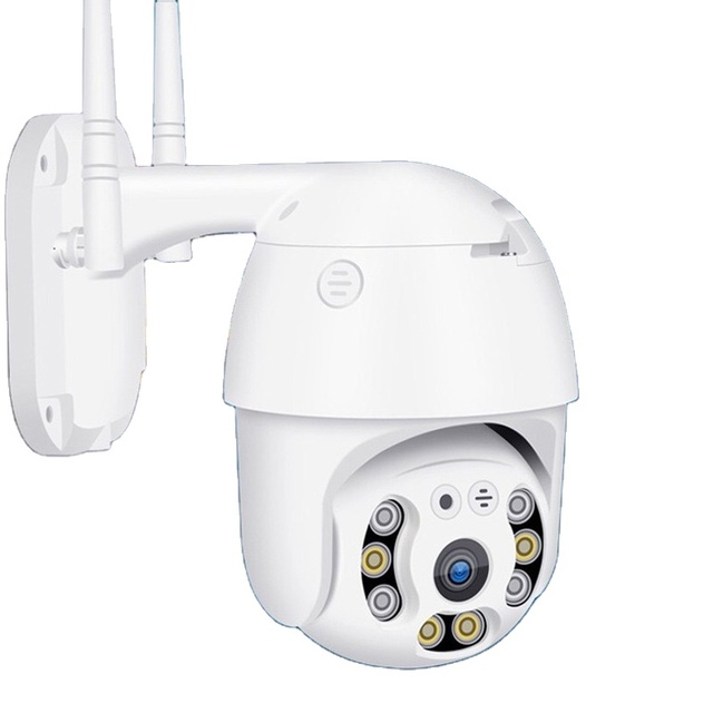 WiFi Security Camera Outdoor 360 with Color Night Vision, Wireless PTZ CCTV Camera Indoor, Home Surveillance IP Camera CC151