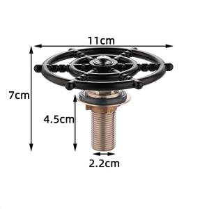 Матовый черный стеклянный очиститель для раковины - Product Image 6