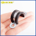 Galvanized <b>Rubber</b> <b>Strip</b> Saddle Clip 6-50mm For Electrical Wire Protection - Product Image 4