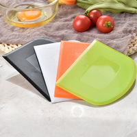 Couteau à découper en plastique antidérapant, spatule à pâte, grattoir pour gâteau, pain, crème, outil de pâtisserie