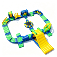 Parc aquatique gonflable pour des jeux stimulants